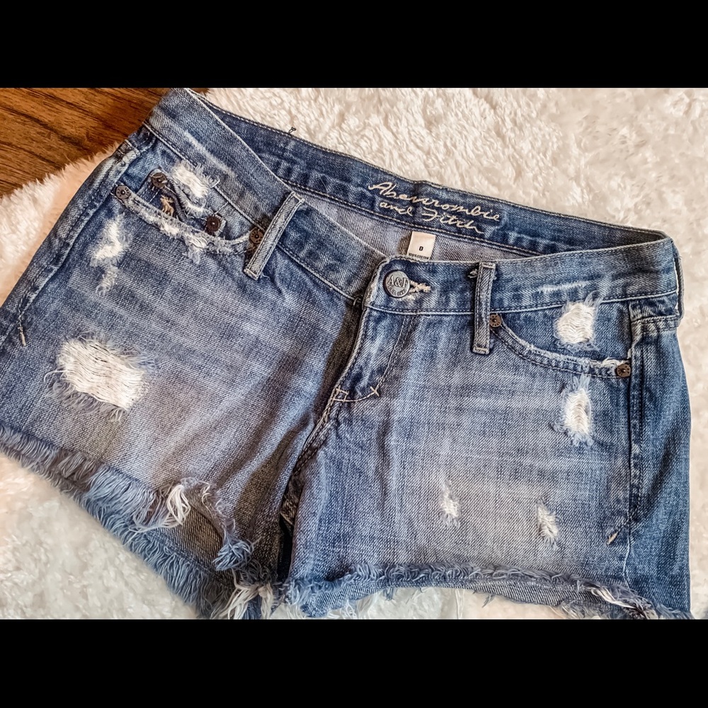 A&F Jean Shorts